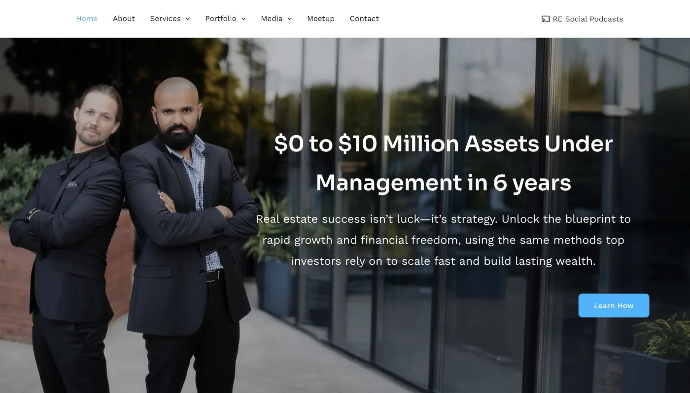 Anvi Invest website by Mersey Web Design