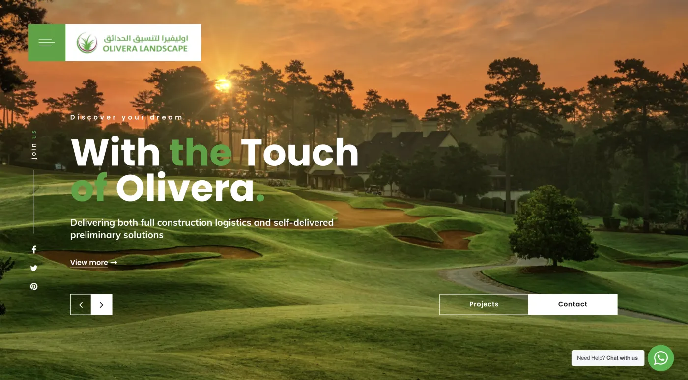 Olivera website by Mersey Web Design